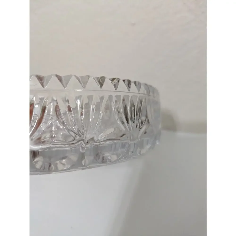 Crystal 3 Taper Candle Holder Fostoria for‎ Princess House